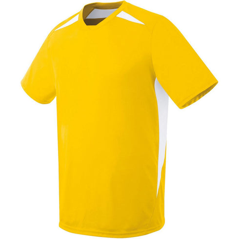 Russell Athletic Youth Hawk Jersey (322871), Color 'Athletic Gold/White'